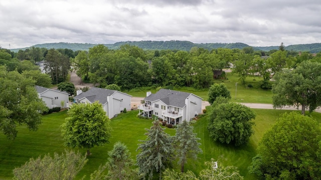 609 Main St E, Wabasha, MN 55981 - view from above of property
