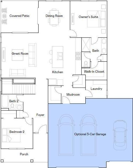 20264 Marsh Ct, Rogers, MN 55311 - view of home floor plan