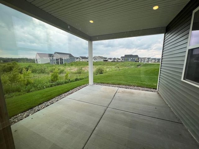 20264 Marsh Ct, Rogers, MN 55311 - view of patio featuring a residential view