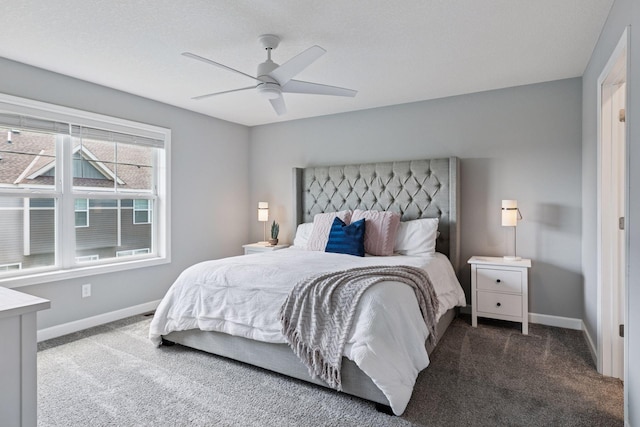 9462 Bridle Way, Victoria, MN 55386 - carpeted bedroom featuring baseboards and ceiling fan