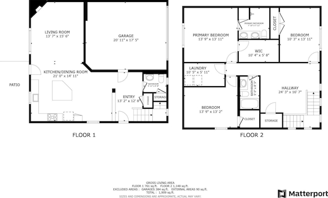 9462 Bridle Way, Victoria, MN 55386 - view of property floor plan