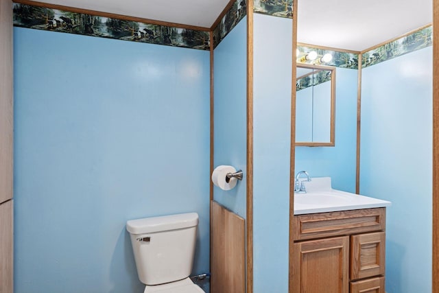704 Highland Dr, New Prague, MN 56071 - bathroom featuring toilet and vanity