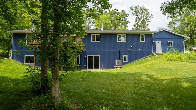 31340 Indigo Rd, Fountain, MN 55935 - back of house with a lawn