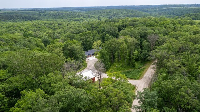 31340 Indigo Rd, Fountain, MN 55935 - bird's eye view of a heavily wooded area