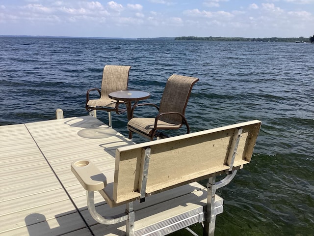 14275 Schuelke Beach Rd NW, Miltona, MN 56354 - dock featuring a water view