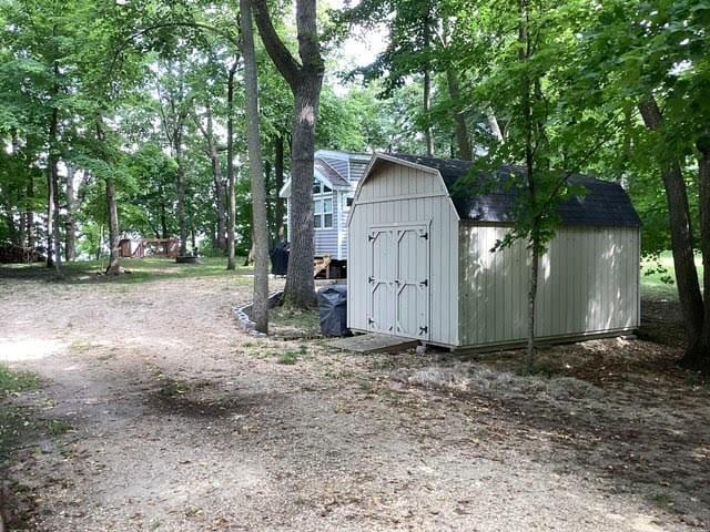 14275 Schuelke Beach Rd NW, Miltona, MN 56354 - view of shed