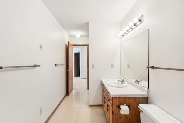 2513 Sumac Rdg, White Bear Lake, MN 55110 - bathroom with vanity and tile patterned floors