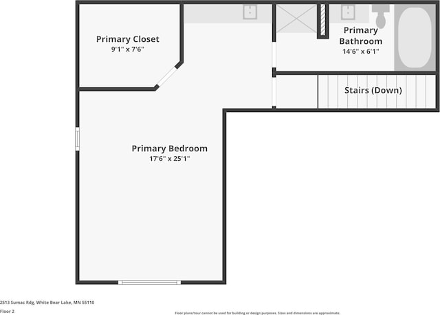 2513 Sumac Rdg, White Bear Lake, MN 55110 - view of property floor plan