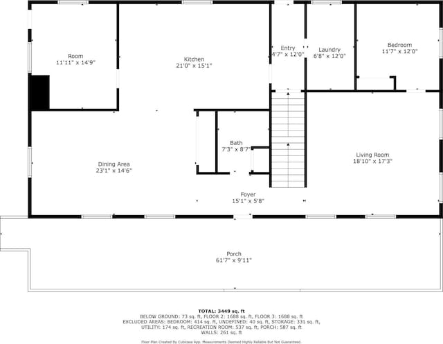 42118 Lowden Ave, Sunrise Twp, MN 55032 - view of property floor plan