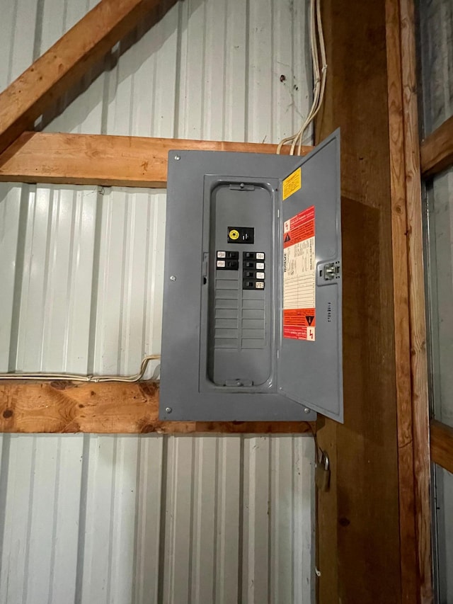 10244 State Highway 87, Blueberry Twp, MN 56464 - utility room with electric panel