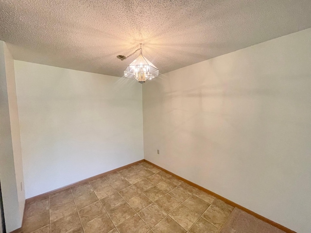 401 County Road 5 Unit 102, Springfield, MN 56087 - unfurnished room with a chandelier and a textured ceiling