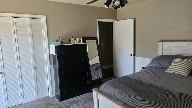 524 1st Ave SE, Wells, MN 56097 - bedroom with carpet flooring and a closet