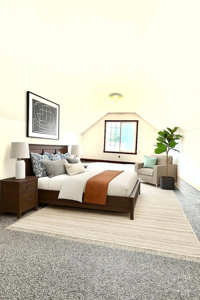 2112 Manitou Ave, Saint Paul, MN 55119 - carpeted bedroom featuring vaulted ceiling