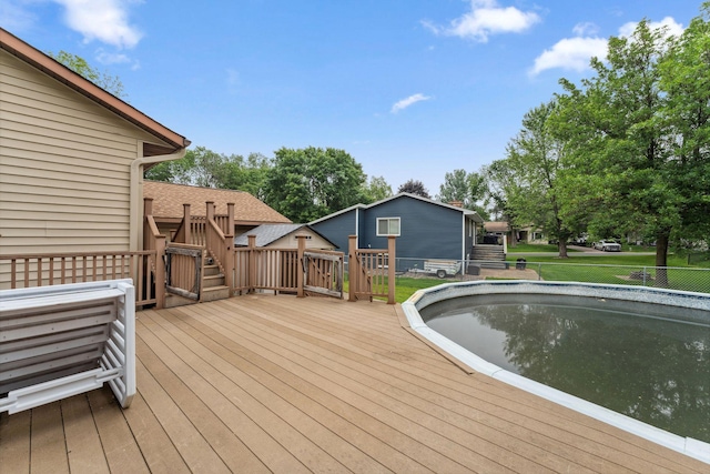 6636 Lancaster Ln N, Maple Grove, MN 55369 - view of wooden deck