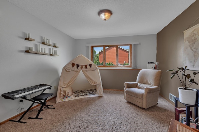 1805 7th Ave N, Sartell, MN 56377 - living area featuring carpet flooring and baseboards