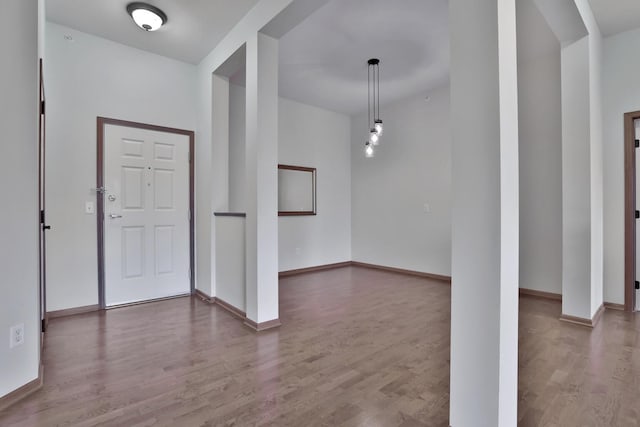 17417 72nd Ave N Unit 205, Maple Grove, MN 55311 - entrance foyer with wood finished floors and baseboards