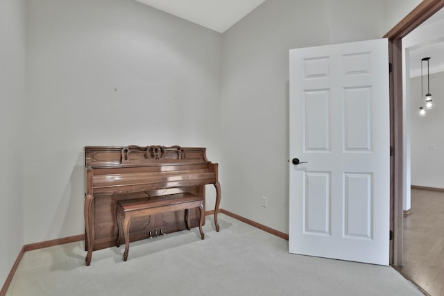 17417 72nd Ave N Unit 205, Maple Grove, MN 55311 - living area with lofted ceiling and carpet floors