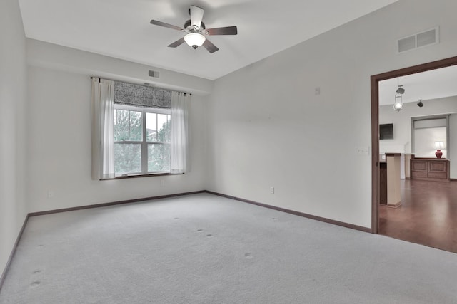 17417 72nd Ave N Unit 205, Maple Grove, MN 55311 - carpeted empty room with a ceiling fan and baseboards