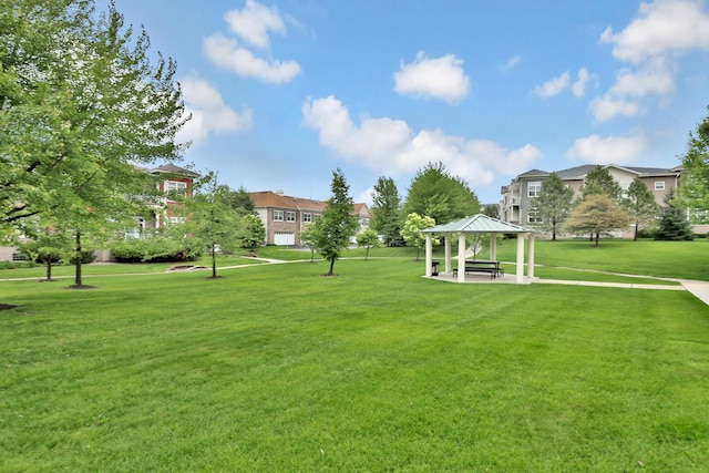 17417 72nd Ave N Unit 205, Maple Grove, MN 55311 - surrounding community with a gazebo and a lawn