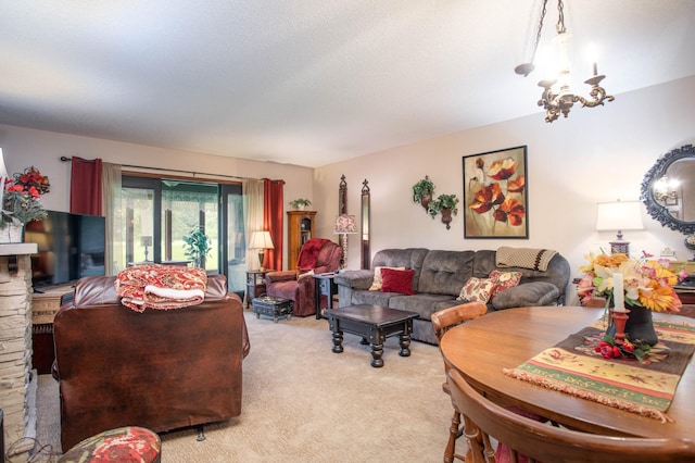 1415 Lake St Unit 114, Alexandria, MN 56308 - living room featuring light carpet