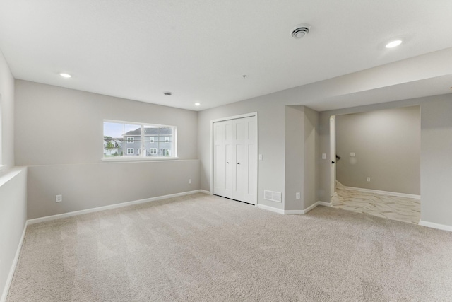 2720 Kepler Ave NE, Saint Michael, MN 55376 - unfurnished bedroom with carpet floors, recessed lighting, and a closet