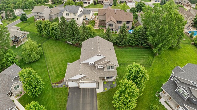 19550 Albany Cir NW, Elk River, MN 55330 - aerial view of residential area