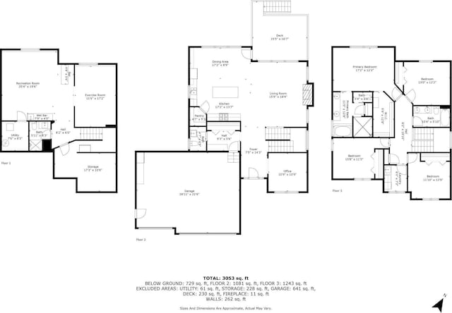 19550 Albany Cir NW, Elk River, MN 55330 - view of floor plan / room layout
