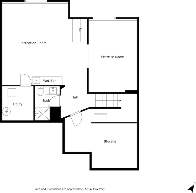 19550 Albany Cir NW, Elk River, MN 55330 - view of floor plan / room layout