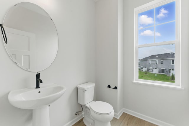 2726 Kepler Ave NE, Saint Michael, MN 55376 - bathroom with wood finished floors and plenty of natural light