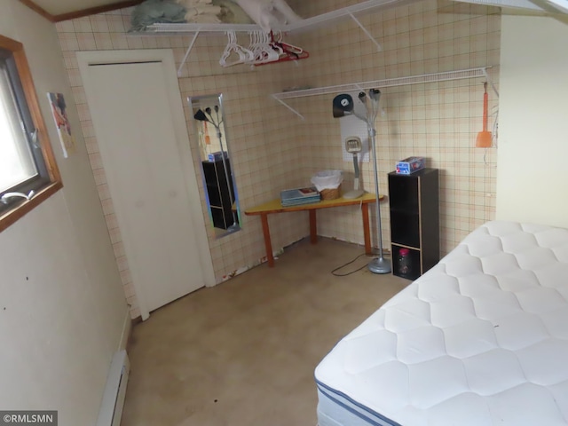 9429 Jeske Ave NW, Corinna Twp, MN 55302 - below grade area featuring baseboard heating