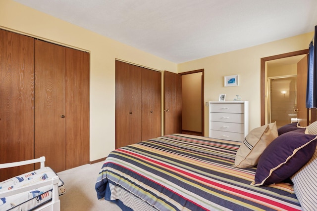 2254 Benson Ave Unit C, Saint Paul, MN 55116 - carpeted bedroom featuring multiple closets