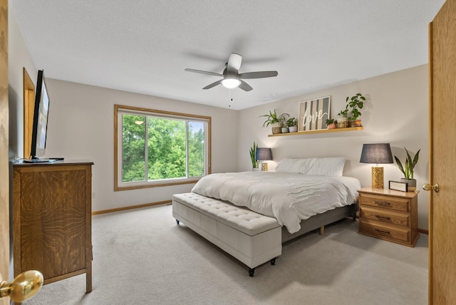 5278 River Wood Dr, Savage, MN 55378 - carpeted bedroom with baseboards and a ceiling fan