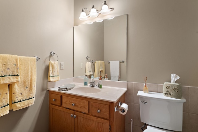 17317 Faraday Ct, Lakeville, MN 55024 - half bathroom with vanity and toilet