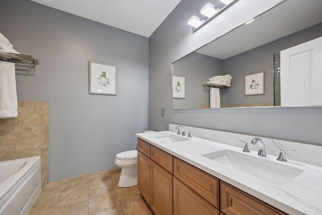 1020 Portland Ave, Minneapolis, MN 55404 - full bath with double vanity and a bathtub