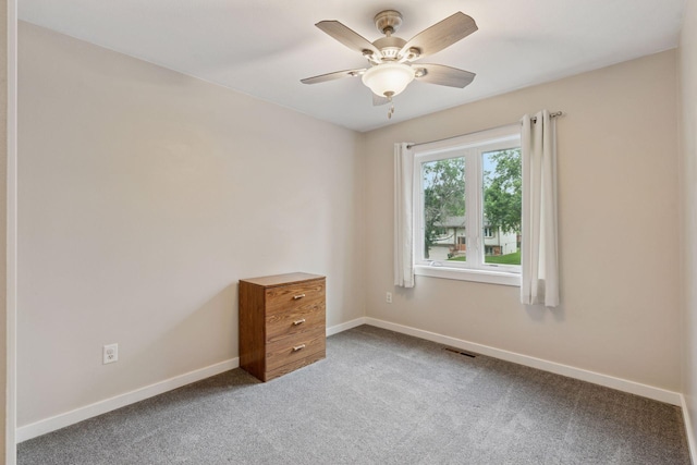 1650 107th Ave NW, Coon Rapids, MN 55433 - spare room with carpet flooring and ceiling fan