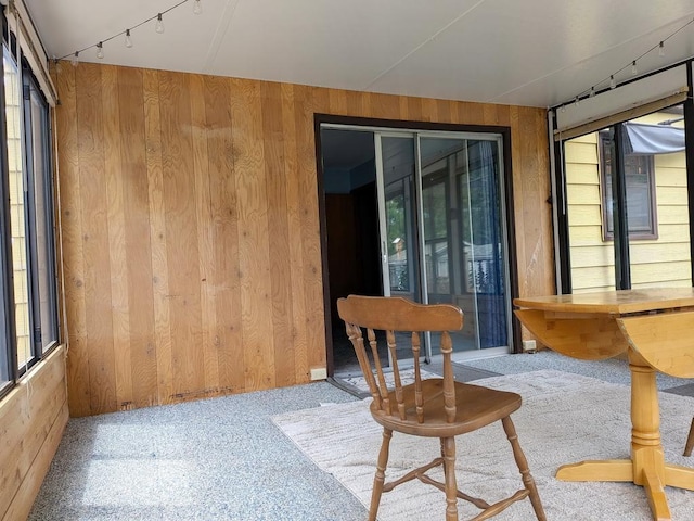 3465 5th St NE, Minneapolis, MN 55418 - sunroom / solarium featuring track lighting