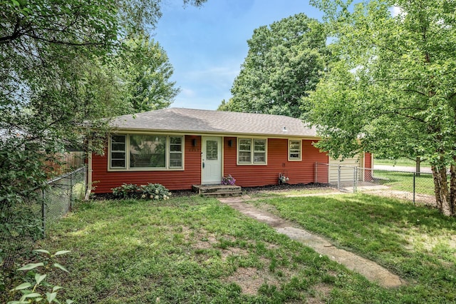 6289 Edgewood Ave N, Brooklyn Park, MN 55428 - view of front of home with a garage