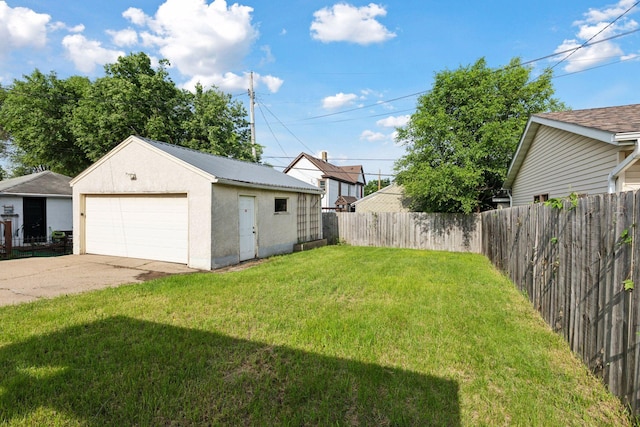 2514 5th St NE, Minneapolis, MN 55418 - view of yard with a garage and an outdoor structure