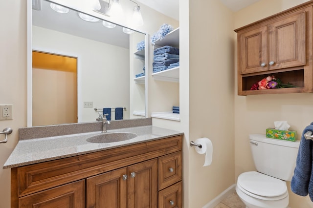 3147 94th Ln NE, Blaine, MN 55449 - bathroom with vanity and tile patterned floors
