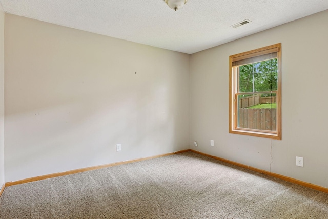 2070 Racine Ave S, Lake Saint Croix Beach, MN 55043 - unfurnished room with carpet and a textured ceiling