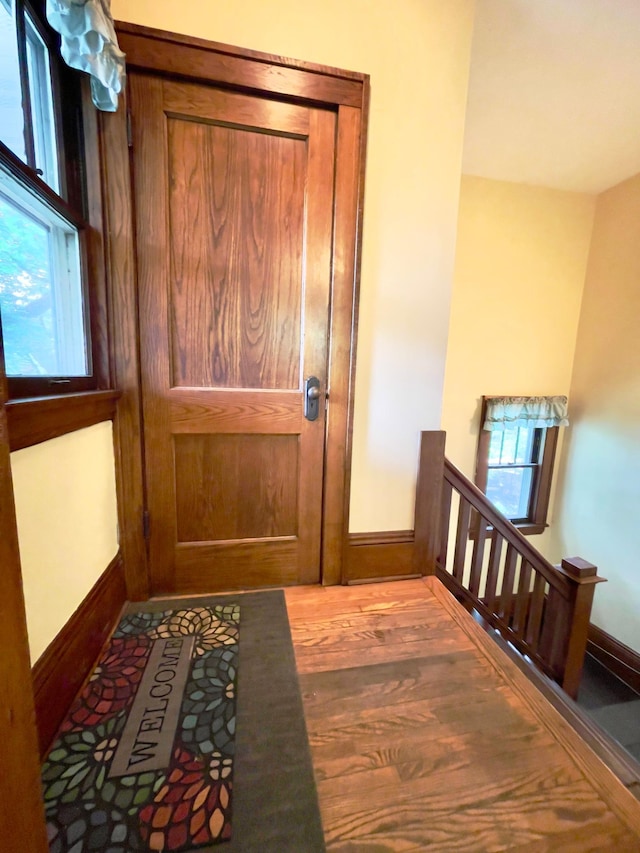 2411 Como Ave, Saint Paul, MN 55108 - entryway featuring wood finished floors and plenty of natural light