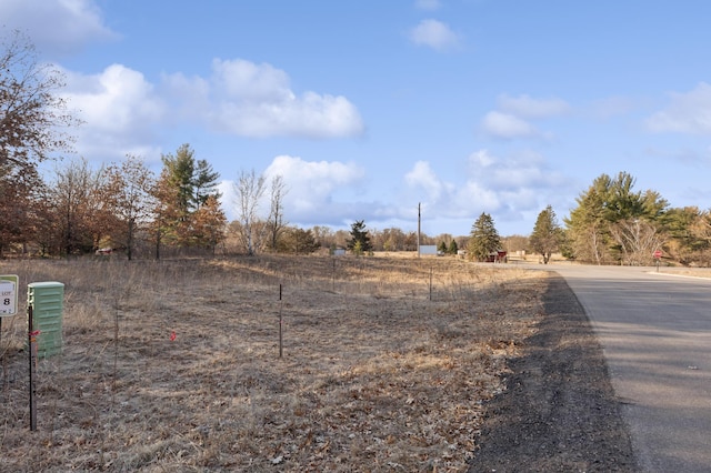 20331 Salem St NW, Elk River, MN 55330 - view of asphalt road with traffic signs and a rural view