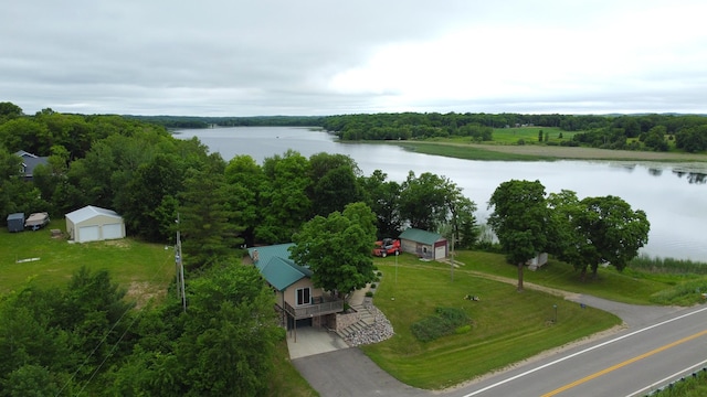 38481 County Highway 41, Star Lake Twp, MN 56528 - drone / aerial view of a large body of water