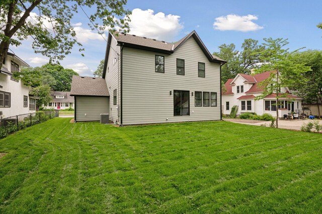 5043 42nd Ave S, Minneapolis, MN 55417 - rear view of property featuring a patio area