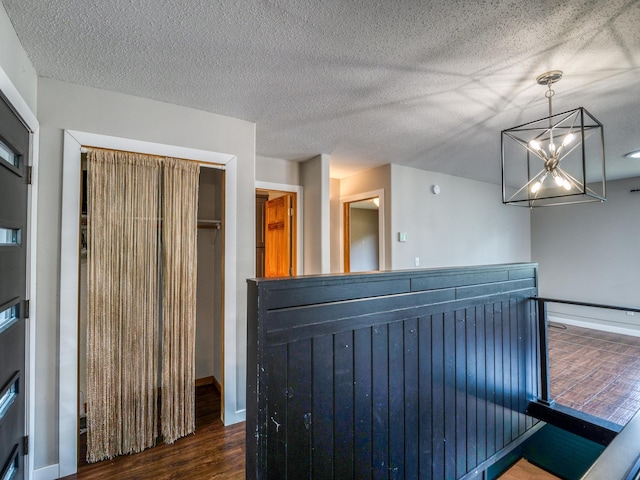 1731 Park Ave NW, Bemidji, MN 56601 - interior space with wood finished floors and a chandelier
