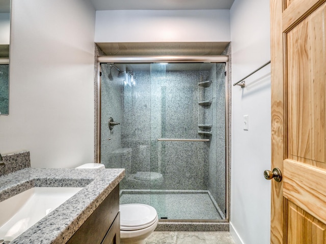 1731 Park Ave NW, Bemidji, MN 56601 - bathroom with vanity and a stall shower