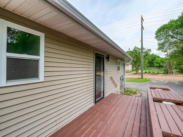 1731 Park Ave NW, Bemidji, MN 56601 - view of wooden deck