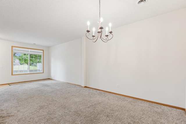 17128 Olson St NW Unit 2508, Elk River, MN 55330 - empty room with carpet floors and a chandelier
