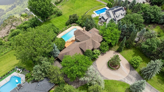 6541 Beach Rd, Eden Prairie, MN 55344 - aerial view of a pool area