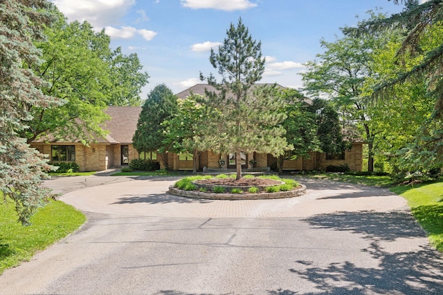 6541 Beach Rd, Eden Prairie, MN 55344 - view of property hidden behind natural elements with curved driveway